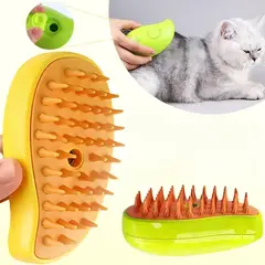 GENERICO - Cepillo a Vapor Eléctrico Quita Pelusa Para Macotas