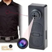 OEM - Camara Espia Botón - 1 hora de grabacion - 3en1 Fotos Videos Y Voz