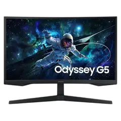 SAMSUNG - Monitor 27 Curvo QHD Destaca la curvartura inmensiva de 1000R