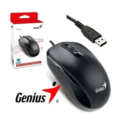 GENIUS - MOUSE DX-110 - 1,000 DPI - BLACK