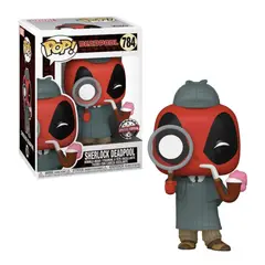 FUNKO - Deadpool Sherlock Pop 784 Marvel Exclusivo Original