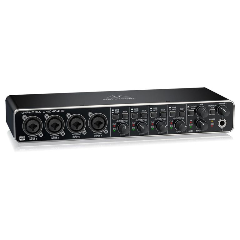 UMC404HD - Interfaz de audio USBMidi 4x4