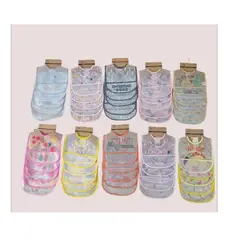 OTTOWARE - Set de 5 Baberos Plastificados para Niña