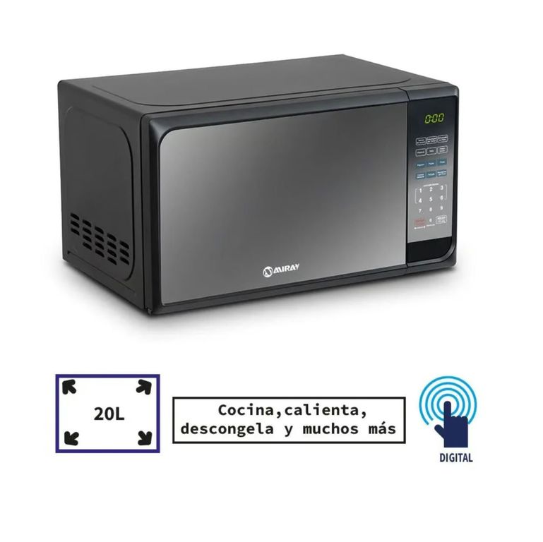 Horno Microondas HMM-20N 20 Litros
