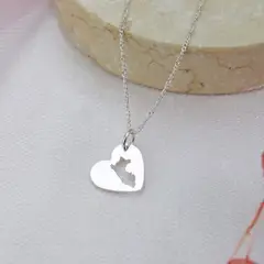 CLEO JOYAS & ACCESORIOS - Collar Perú Patriota Plata