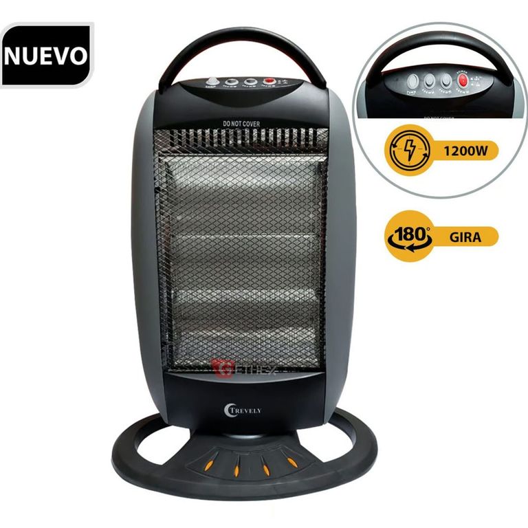 Calentador Eléctrico Halógeno TCH-020