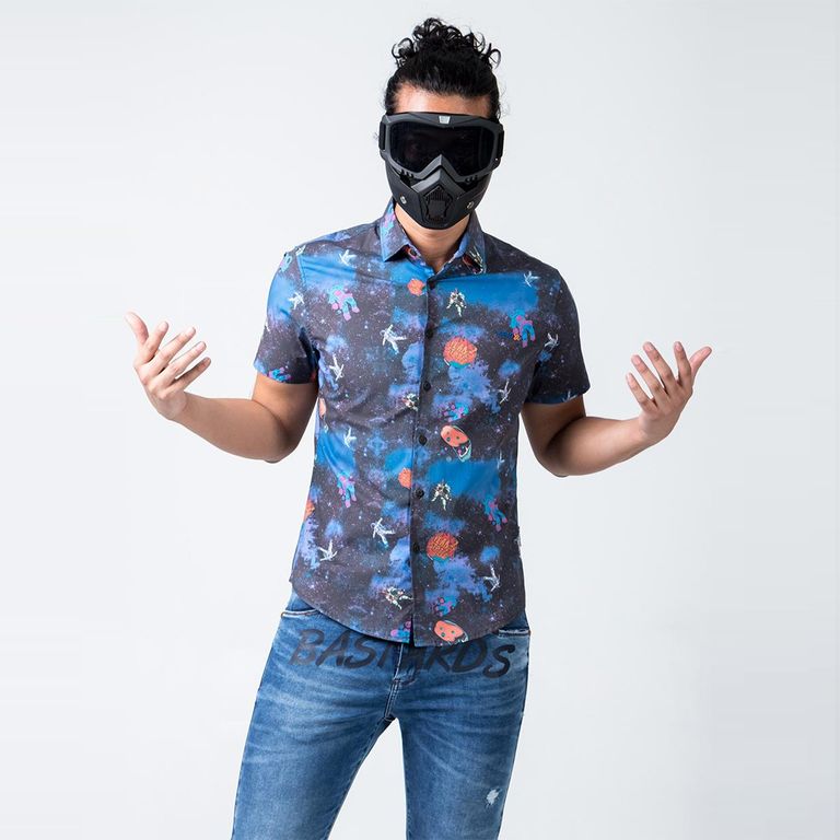Camisa Moda Popelina Stretch Brainstik Hombre