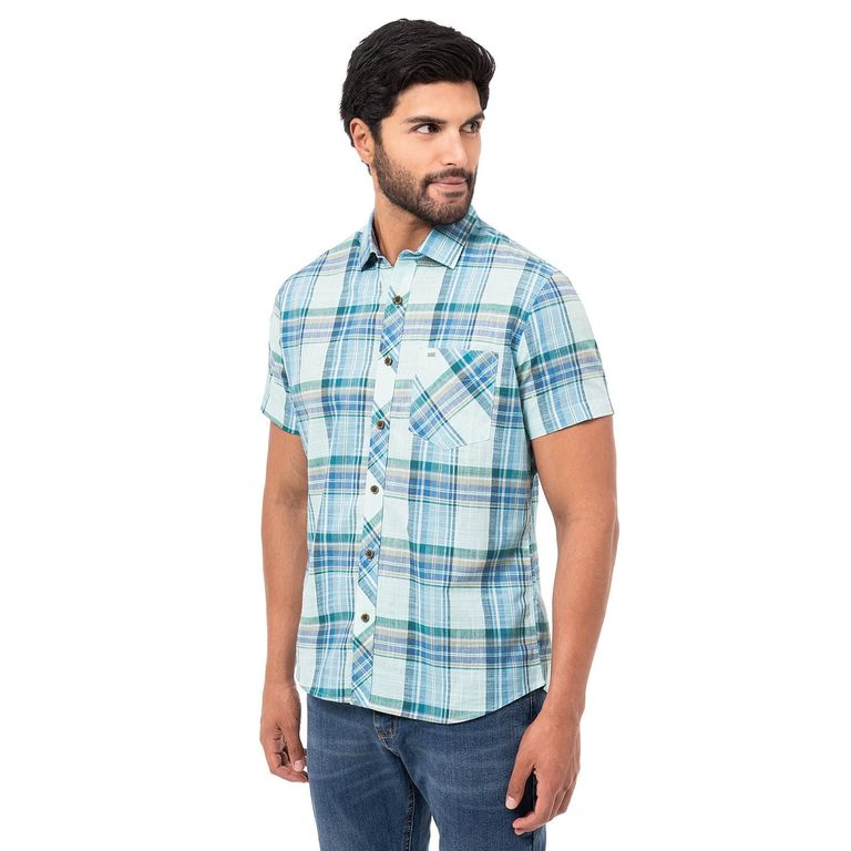 Clasico Cuadros Hombre Larsen C-Mc
