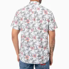 GZUCK - Camisa Moda Popelina Hodie-Marvel Hombre