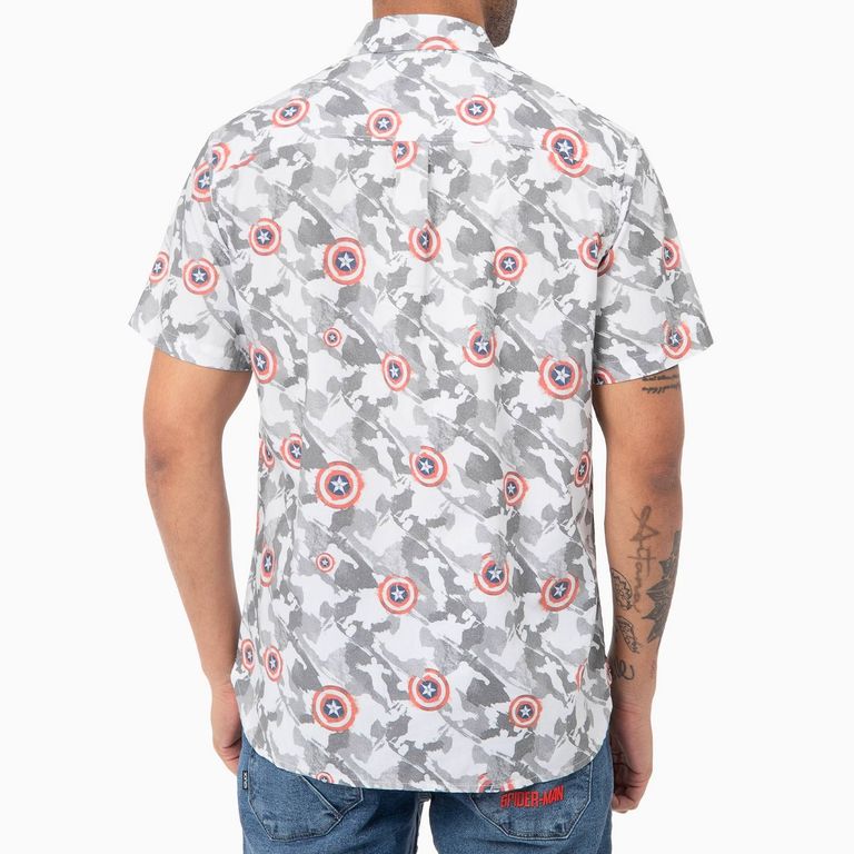 Camisa Moda Popelina Hodie-Marvel Hombre