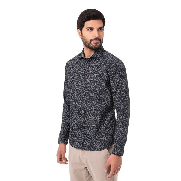 Camisa Clasico Popelina Cahil P-Ml. Hombre