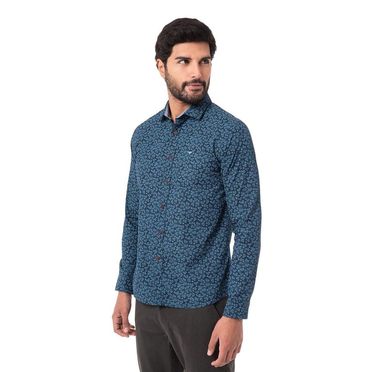 Camisa Clasico Popelina Cahil P-Ml. Hombre