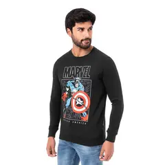PIONIER - Polera French Terry Hombre Guillo-Marvel Gzuck
