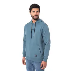 PIONIER - Polera Hoodie Franela Keanne Hombre