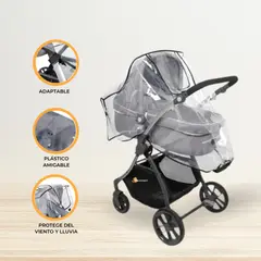 CUZKA - Protector de Clima para Coche de Bebé «TEACH»