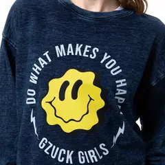 GZUCK - Polera French Terry Mujer Alira