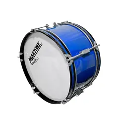 MAXTONE - Bombo 16” AZUL Potente para Bandas y Orquestas