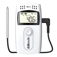 OEM - Data Logger de Temperatura con Sonda para Cadena Frio ELITECH RC-4