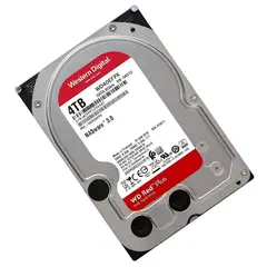 WESTERN DIGITAL - Disco Duro Red Plus 4TB SATA 5400RPM NAS WD40EFPX