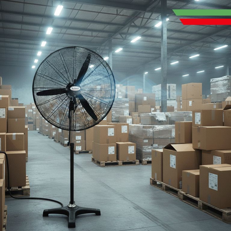 Ventilador industrial 2 en 1 de 30" 210 w AL-IDEU 30