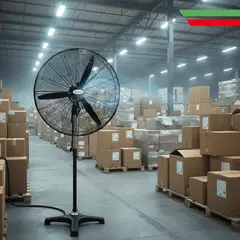 ALFANO - Ventilador industrial 2 en 1 de 30" 210 w AL-IDEU 30