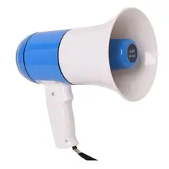 CAFINI - Megáfono 30W Sirena Grabadora USB Bluetooth Batería Recargable