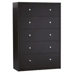 NACION MUEBLES - Comoda Walter Color Negro NM