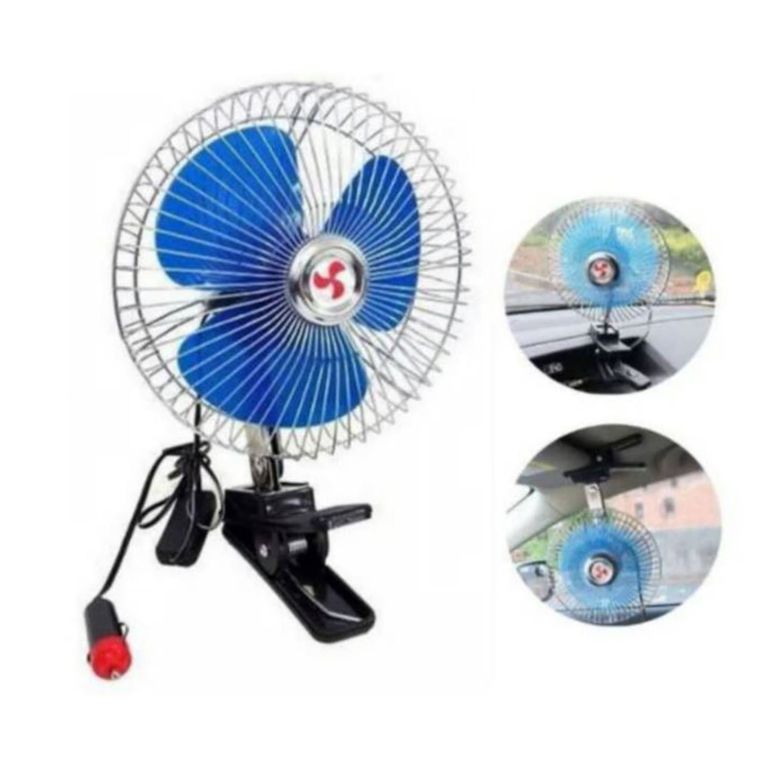 Ventilador de Carro Giratorio Tipo Clip