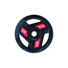 GENERICO - Par De Discos Olimpicos De 25 Kg Triple Agarre Recubierto