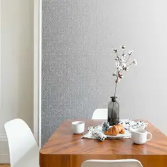 MULTITOP - Papel Tapiz Oasis Optical 052X10 Mts Silver