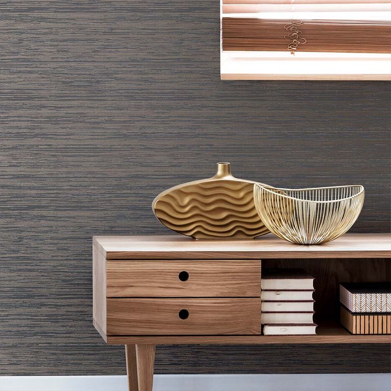 Papel Tapiz Opulence Gilded Texture 052X10 Mts Smokey Quartz