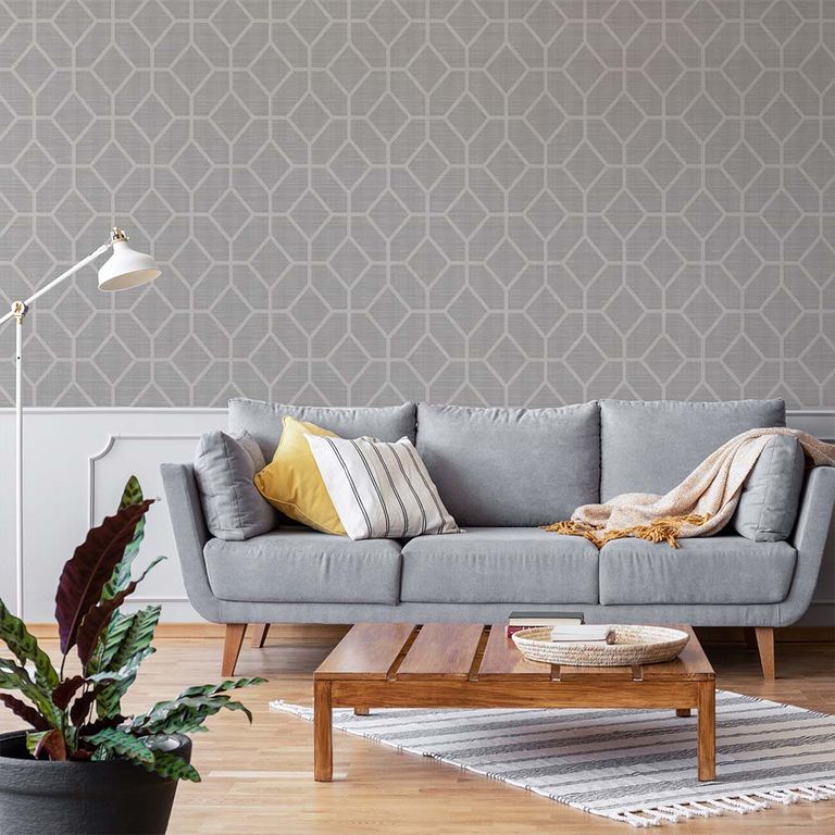 Papel Tapiz Opulence Asscher Geo 052X10 Mts Beige