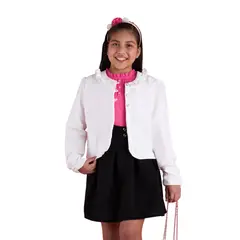 KIDS MASHMELO - Blazer De Catania Con Corte Corazon Para Niña