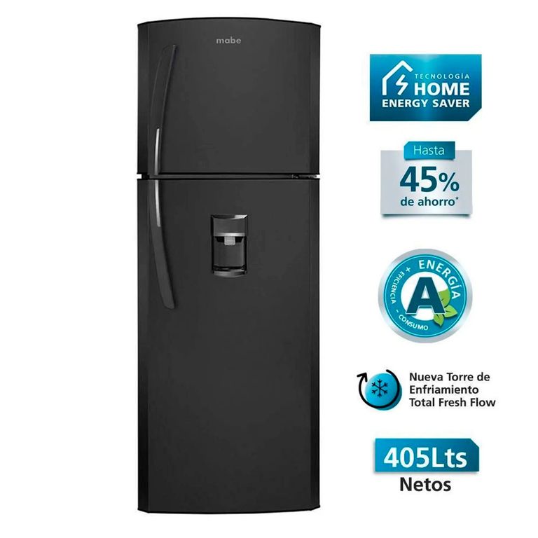 REFRIGERADORA 405L RMP420FLPG1 TOP FREEZER GRAFITO