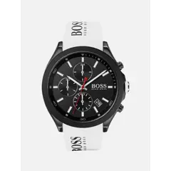 HUGO BOSS - RELOJ VELOCITY BLANCO Y NEGRO