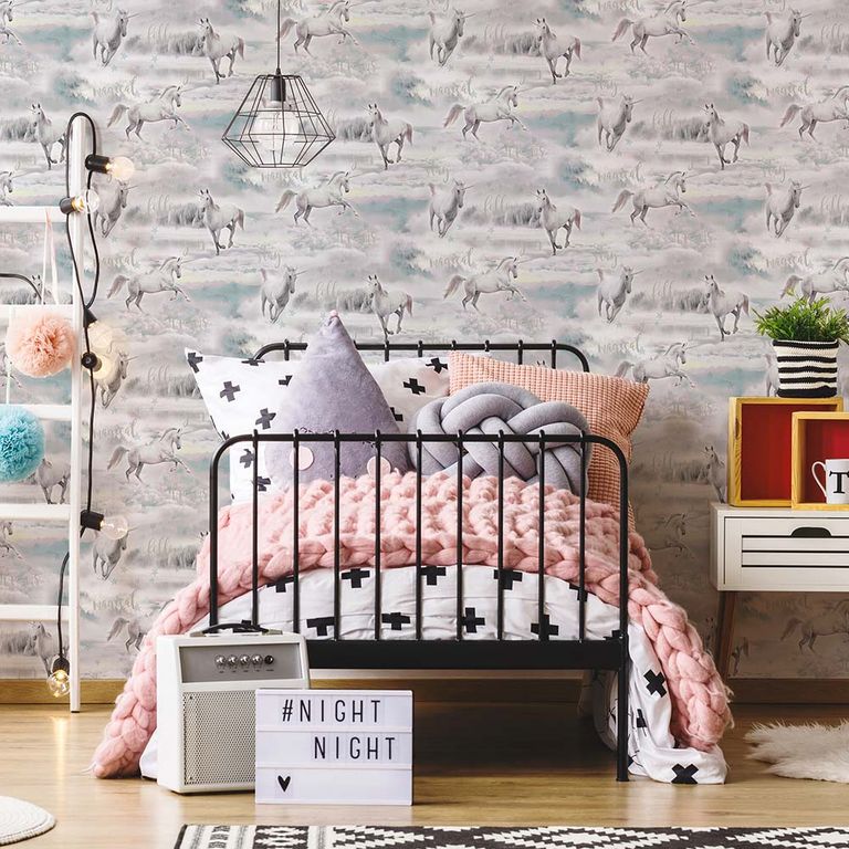 Papel Tapiz Kids Home Unicorn Dreamland 052X10 Mts