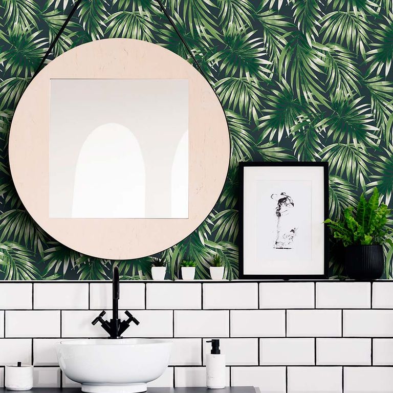 Papel Tapiz Oasis Elegant Leaves 052X10 Mts Green