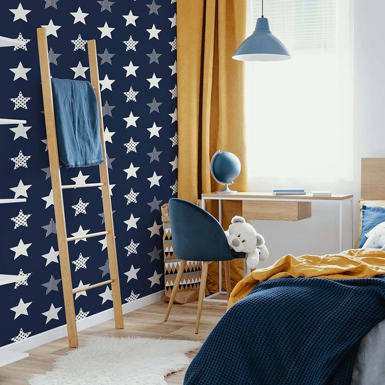 Papel Tapiz Kids Home Superstar 052X10 Mts Navy