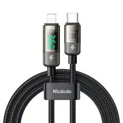 MCDODO - CABLE DE CARGADATOS TIPO-C A LIGHTNING 36W 12M AUTOAPAGADO