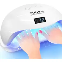 GENERICO - Lampara Led Secadora de Uñas UV LED Profesional Manicure