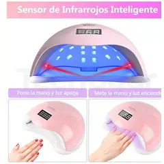GENERICO - Lampara Led Secadora de Uñas UV LED Profesional Manicure