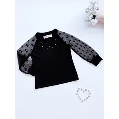 KIDS MASHMELO - Polo Manga Rangla En Tul Boliat