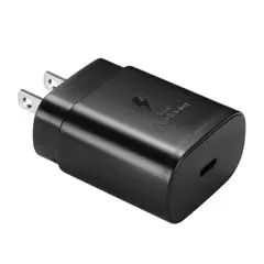 USAMS - Cargador Samsung 25W - NEGRO