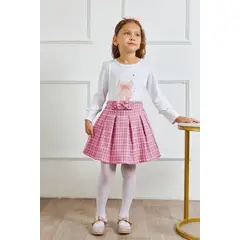 KIDS MASHMELO - Polo Con Vuelos En Las Mangas Y Estampado