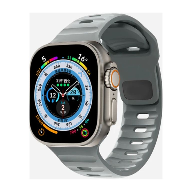 Correa Goma Apple Watch y Smartwatch 42-44-45-49mm xGriz