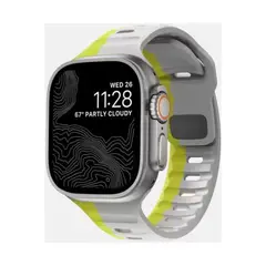 IMPORTADO MC - Correa Goma Apple Watch y Smartwatch 42-44-45-49mm GrizAma