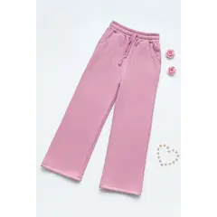 KIDS MASHMELO - Pantalon Buzo Palazo Para Niña