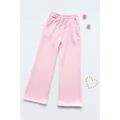 KIDS MASHMELO - Pantalon Buzo Palazo Para Niña