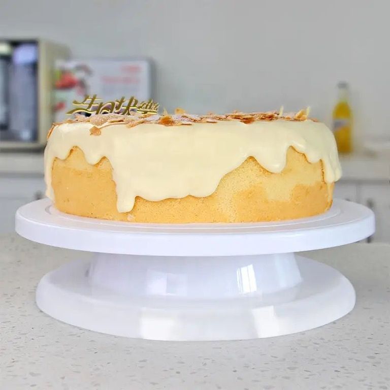 Base Giratoria antideslizante estable Decorador de torta pasteles