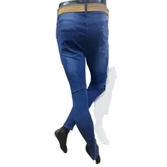 GENERICO - PANTALON JEAN RAZGADO PARA HOMBRE